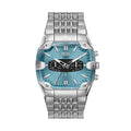 Diesel Spiked Cushion 45mm Blue Dial Men's Watch DZ4725