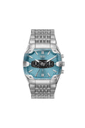 Diesel Spiked Cushion 45mm Blue Dial Men's Watch DZ4725