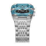 Diesel Spiked Cushion 45mm Blue Dial Men's Watch DZ4725