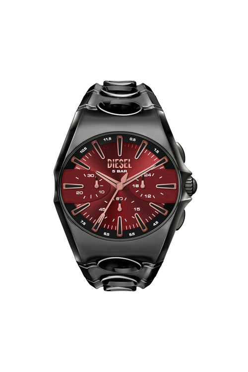Diesel D-Curve 49mm Burgundy Dial Men's Watch DZ4726