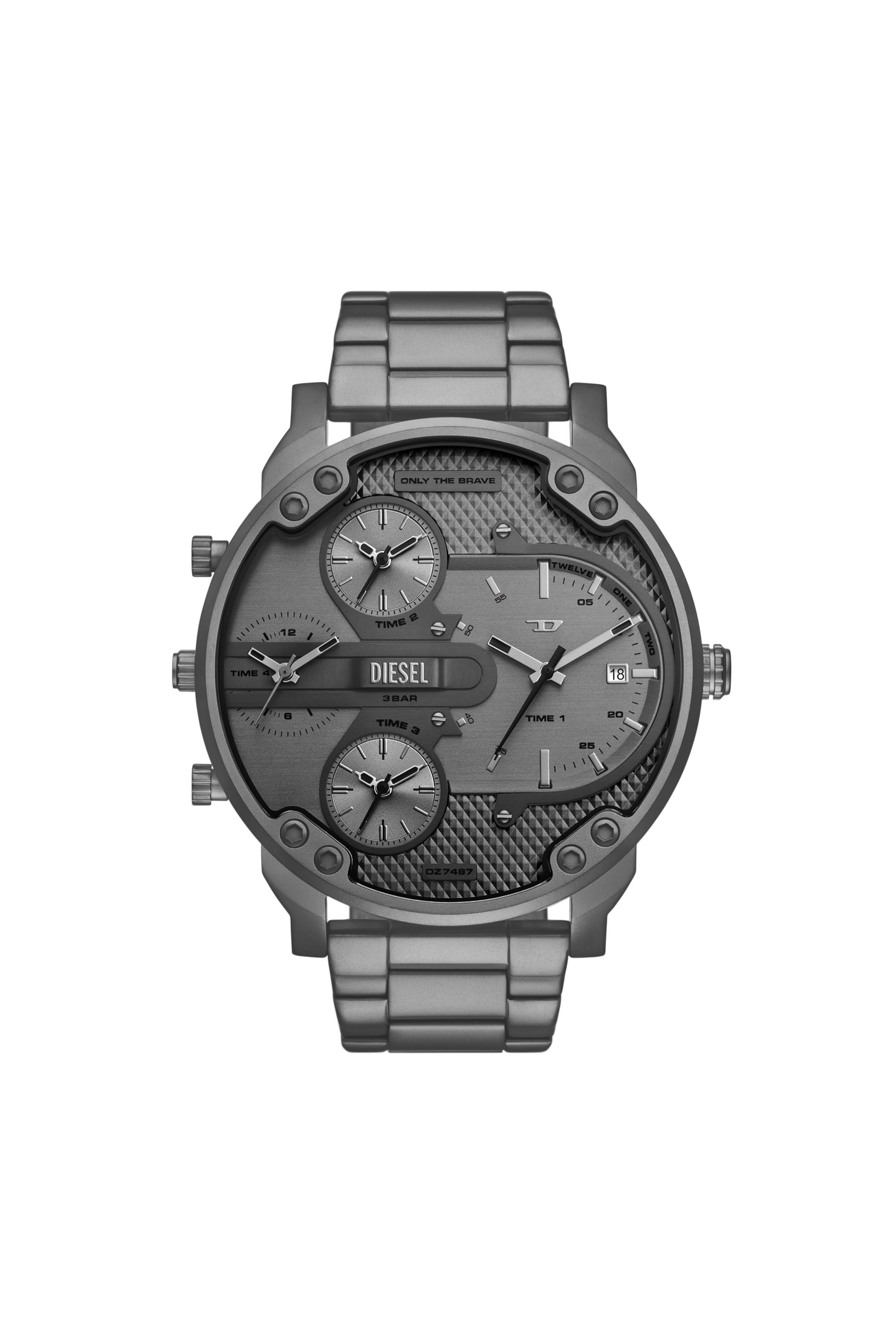 Diesel Mr. Daddy Slim 54mm Gray Dial Men's Watch DZ7487