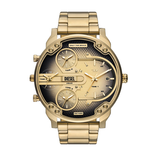 Diesel Mr. Daddy Slim 54mm Black Dial Men's Watch DZ7490