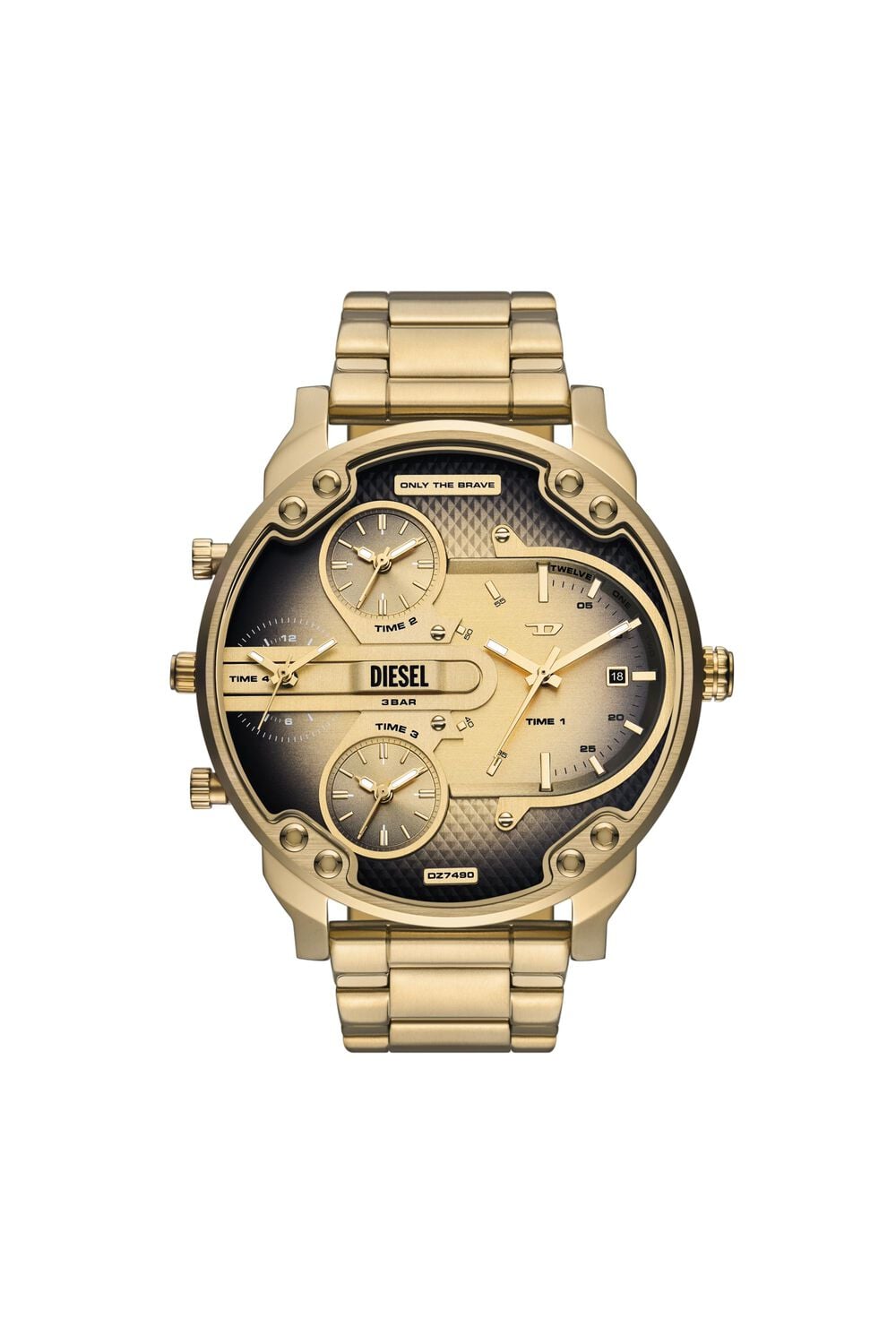 Diesel Mr. Daddy Slim 54mm Black Dial Men's Watch DZ7490