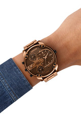 Diesel Mr. Daddy Slim 54mm Brown Dial Men's Watch DZ7493