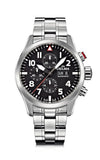 DELMA Commander Chronograph 45mm Black Dial Men's Watch 41702.580.6.038