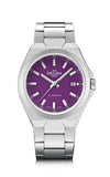 DELMA Midland Automatic 40.5mm Purple Dial Men's Watch 41701.740.6.211