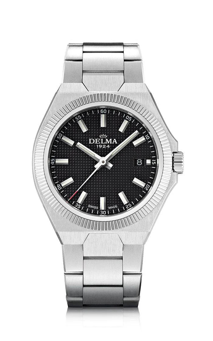 DELMA Midland 40.5mm Black Dial Men's Watch 41701.742.6.031