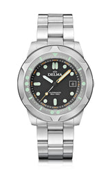 DELMA Quattro 44mm Black Dial Men's Watch 41701.744.6.031