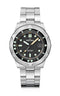 DELMA Quattro 44mm Black Dial Men's Watch 41701.744.6.038