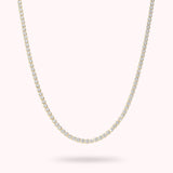 Bronzallure Choker Tennis Necklace with Cubic Zirconia WSBZ02534Y.WR-450