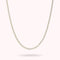 Bronzallure Choker Tennis Necklace with Cubic Zirconia WSBZ02534Y.WR-450