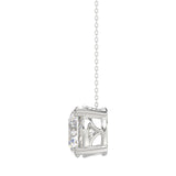 Ethos Creations 4ct Lab Diamond Solitaire Pendant with Chain