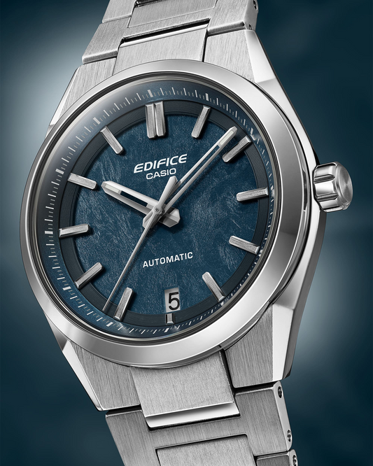 EDIFICE Casio Automatic 39mm Blue Dial Men's Watch EFK100D-2A