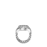 Fossil Watch Ring 15mm White Dial Women's Watch ES5245