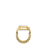Fossil Raquel Watch Ring 14mm Gold Dial Women's Watch ES5343