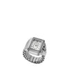 Fossil Raquel Watch Ring 14mm Silver Dial Women's Watch ES5344