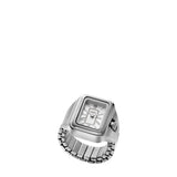 Fossil Raquel Watch Ring 14mm Silver Dial Women's Watch ES5344