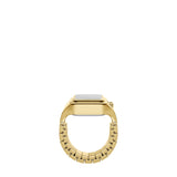Fossil Raquel Watch Ring 21mm Green Malachite Dial Women's Watch ES5448