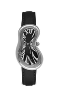 EXAEQUO Classic Melting Watch 28mm Black Dial Men's Watch EX 0001.0001
