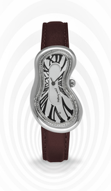 EXAEQUO Classic Melting Watch 28mm White Dial Men's Watch EX 0001.0002