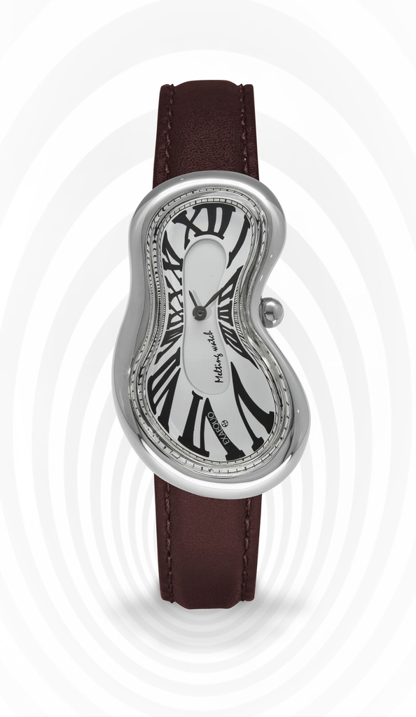 EXAEQUO Classic Melting Watch 28mm White Dial Men's Watch EX 0001.0002