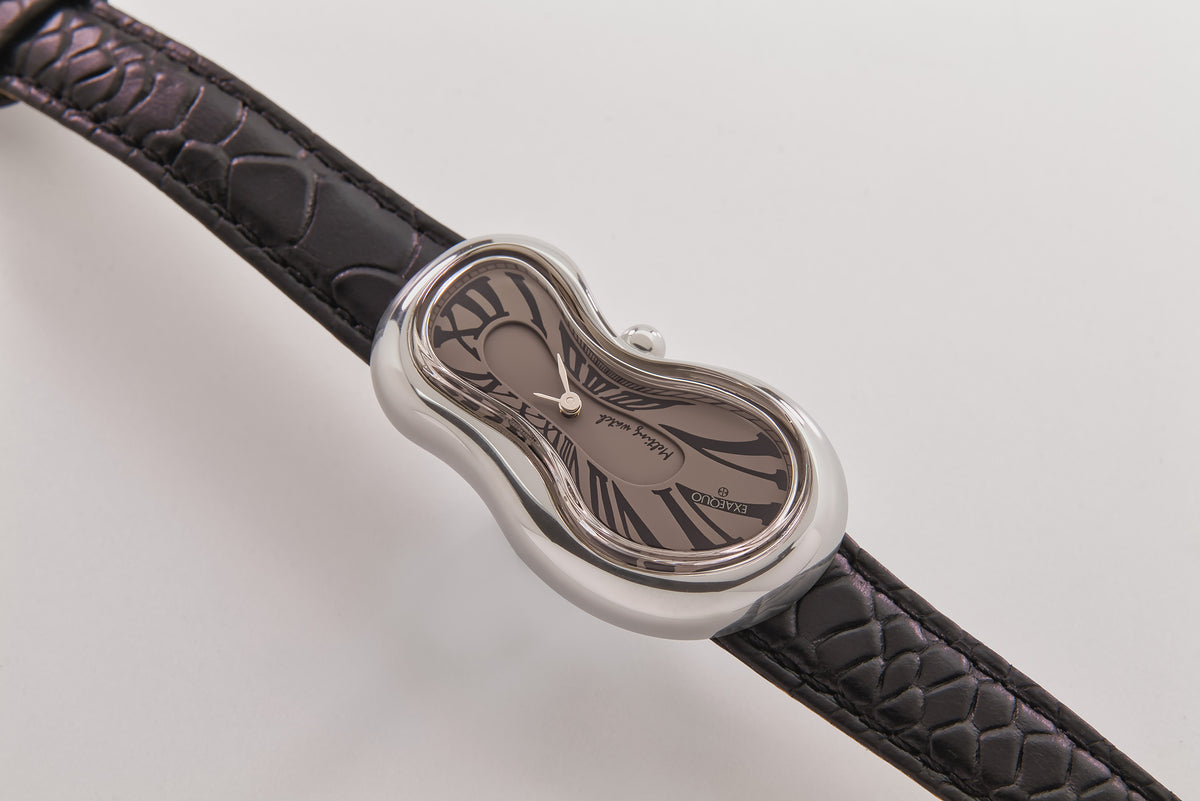 EXAEQUO Classic Melting Watch 28mm Fume Dial Men's Watch EX0001.0007