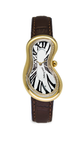 EXAEQUO Classic Melting Watch 28mm White Dial Men's Watch EX 0002.0002