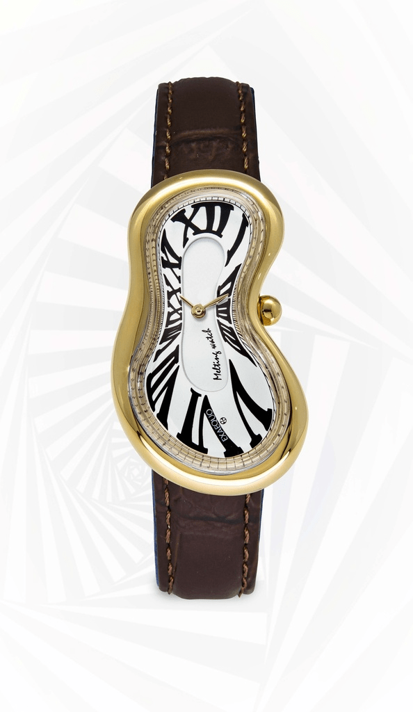 EXAEQUO Classic Melting Watch 28mm White Dial Men's Watch EX 0002.0002