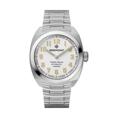 Bremont Terra Nova 38mm White Dial Men's Watch TN38-ND-SS-WH-B