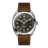 Bremont Terra Nova 40.5mm Date Black Dial Men's Watch TN40-DT-SS-BK-L-S