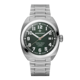 Bremont Terra Nova 40.5mm Date Green Dial Men's Watch TN40-DT-SS-GN-B