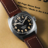 Bremont Terra Nova 38mm Black Dial Men's Watch TN38-ND-SS-BK-L-S