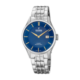 Festina Swiss Made 40mm Blue Dial Men's Watch F20005/3