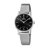 Festina Swiss Sapphire 29mm Black Dial Women's Watch F20015/3