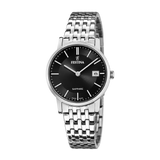 Festina Swiss Sapphire 29mm Black Dial Women's Watch F20019/3