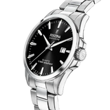 Festina Swiss Classic 41mm Black Dial Men's Watch F20024/4