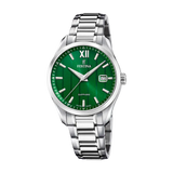 Festina Swiss Classic Sapphire 37mm Green Dial Men's Watch F20026/3