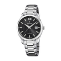 Festina Swiss Classic Sapphire 37mm Black Dial Men's Watch F20026/4