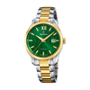Festina Swiss Classic Sapphire 37mm Green Dial Men's Watch F20027/3