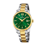 Festina Swiss Classic Sapphire 37mm Green Dial Men's Watch F20027/3