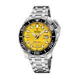 Festina Swiss Made 47mm Odyssey Diver Yellow Dial Men's Watch F20043/1