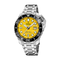 Festina Swiss Made 47mm Odyssey Diver Yellow Dial Men's Watch F20043/1