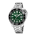Festina Swiss Made 47mm Odyssey Diver Green Dial Men's Watch F20043/4
