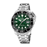 Festina Swiss Made 47mm Odyssey Diver Green Dial Men's Watch F20043/4
