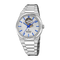 Festina Swiss Made 40mm Rivé Open Heart Silver Dial Men's Watch F20053/1