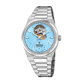 Festina Swiss Made 35mm Rivé Open Heart Blue Dial Women's Watch F20054/4