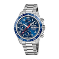 Festina Swiss Made 45mm Aviator North Chrono Blue Dial Men's Watch F20055/3