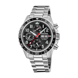 Festina Swiss Made 45mm Aviator North Chrono Black Dial Men's Watch F20055/4