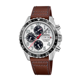 Festina Swiss Made 46mm Aviator North Chrono White Dial Men's Watch F20056/1