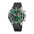 Festina Swiss Made 46mm Aviator North Chrono Green Dial Men's Watch F20056/2